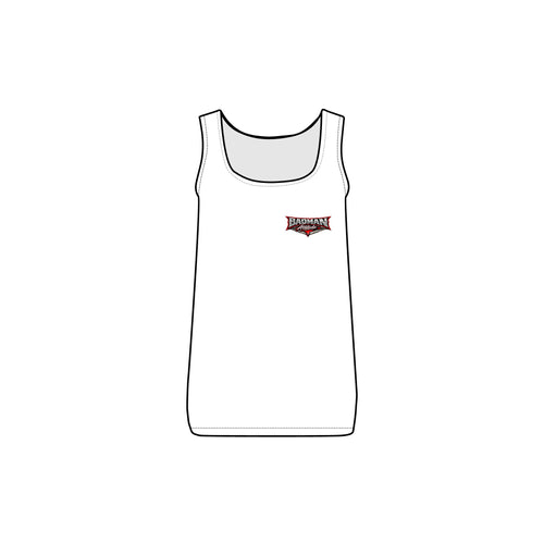 "Bad Girls, Bad Decisions, Great Times" Women's Ribbed Tank — Bad Girls Graphic Tank Top