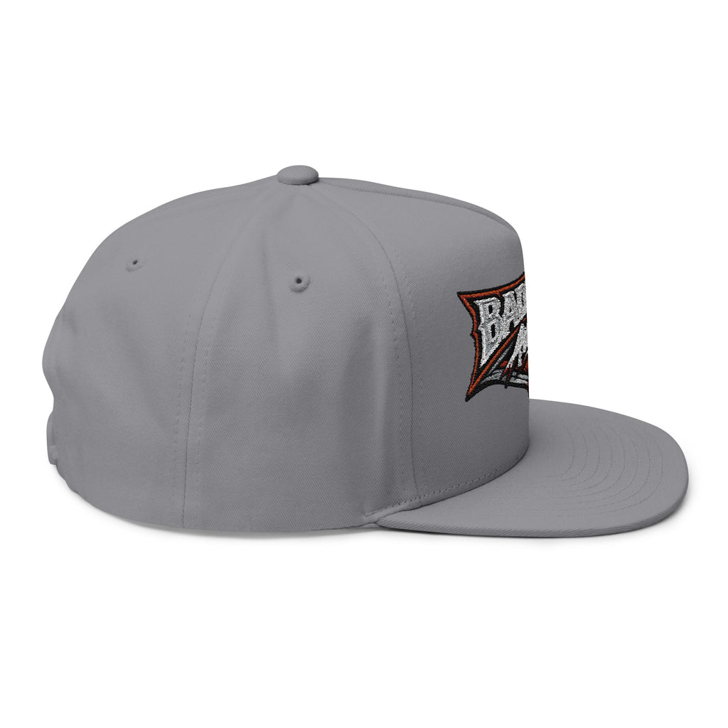 Badman Attitude Embroidered Flat Bill Cap