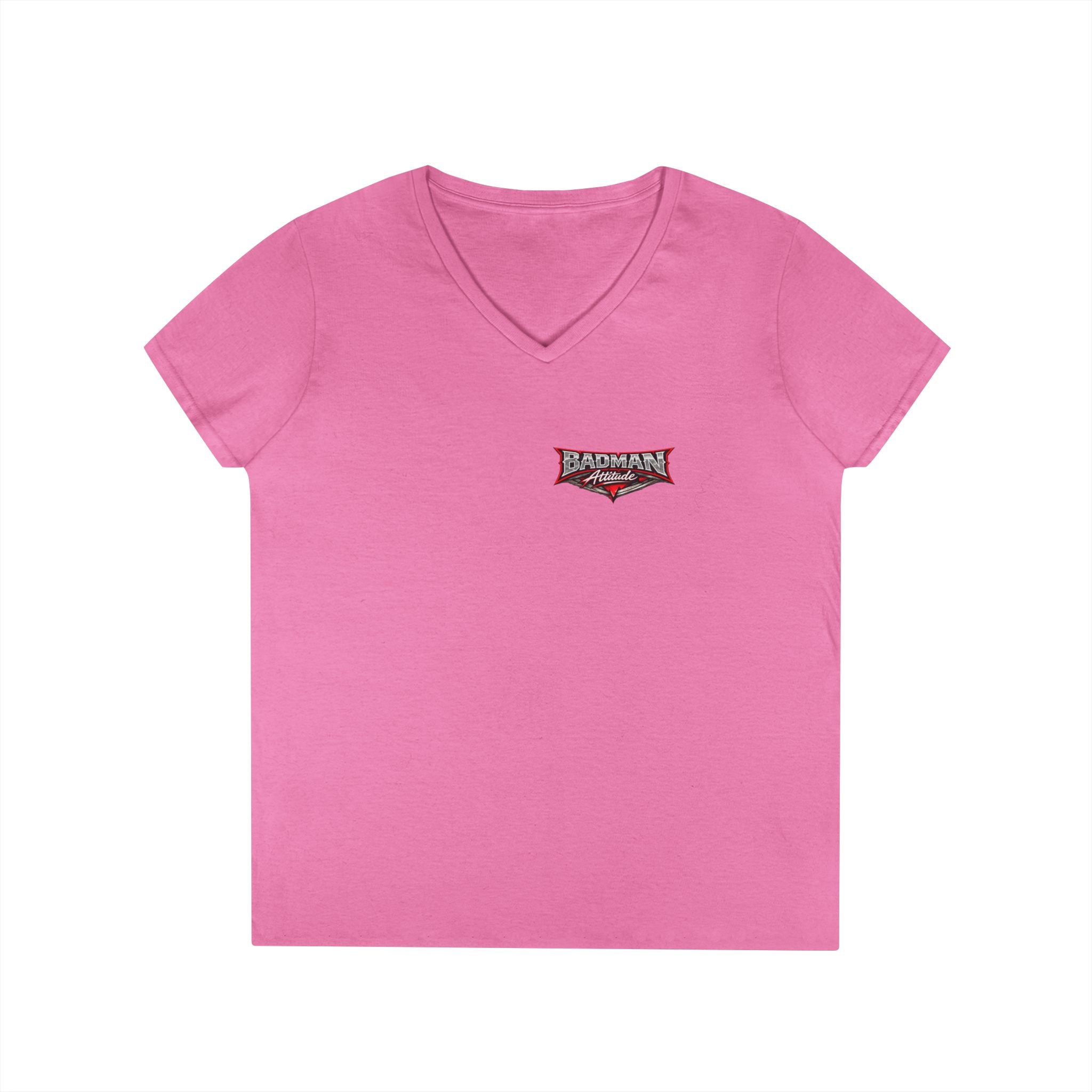 "Who Needs Roses? Give Me Red Flags" Graphic Tee — V-Neck T-Shirt