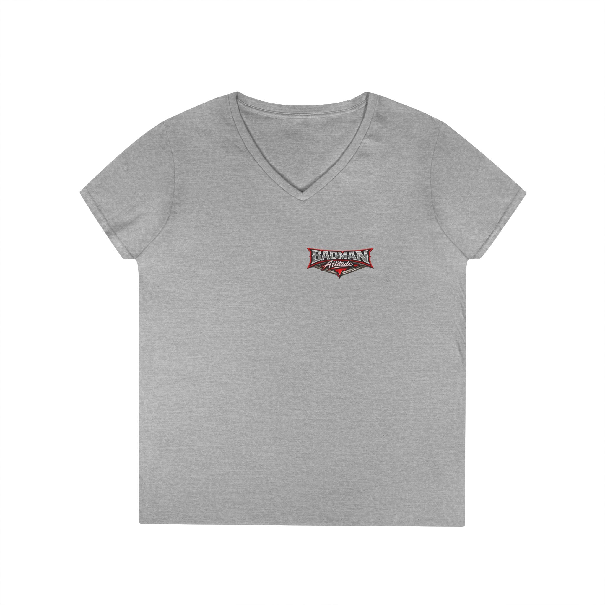 "Who Needs Roses? Give Me Red Flags" Graphic Tee — V-Neck T-Shirt