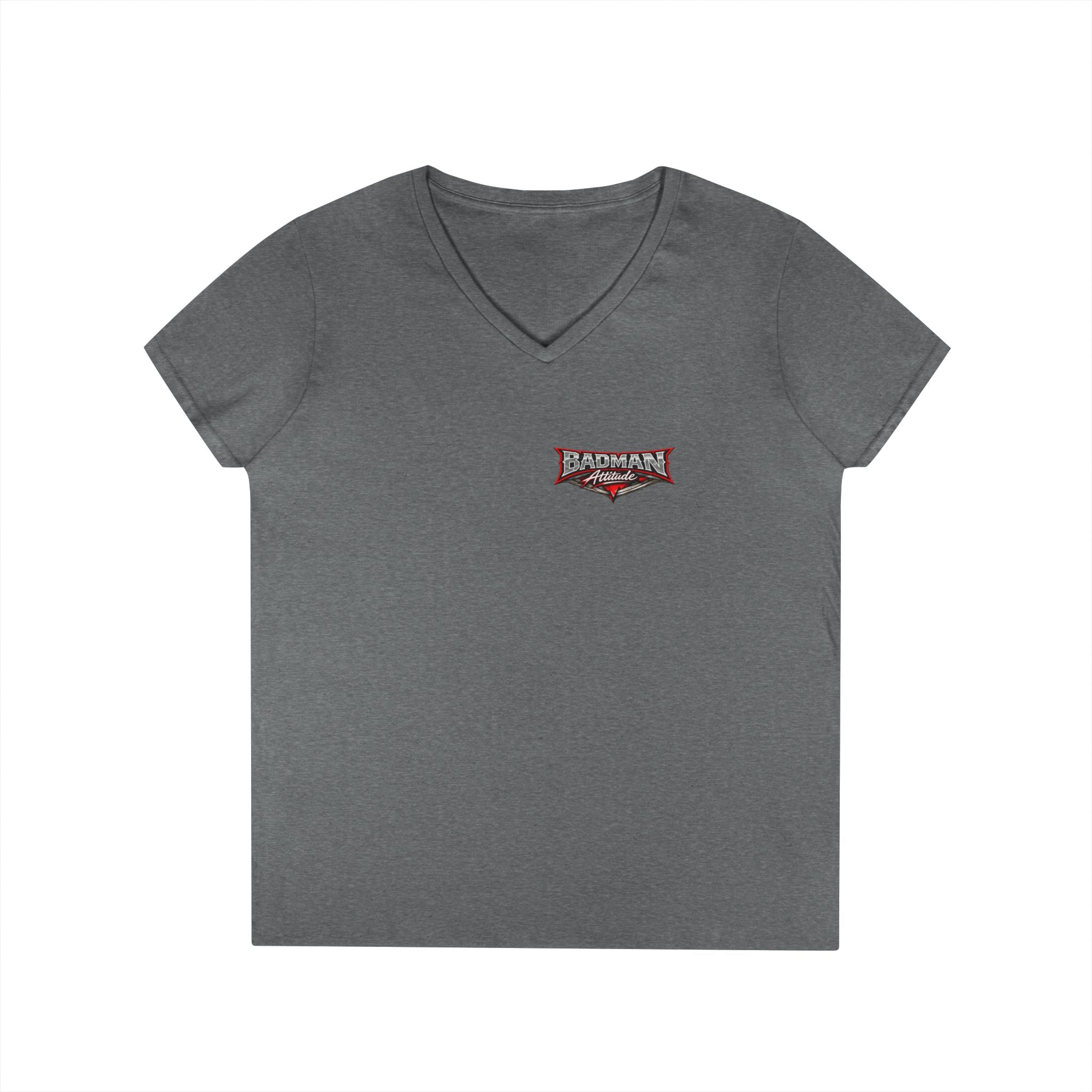 "Who Needs Roses? Give Me Red Flags" Graphic Tee — V-Neck T-Shirt