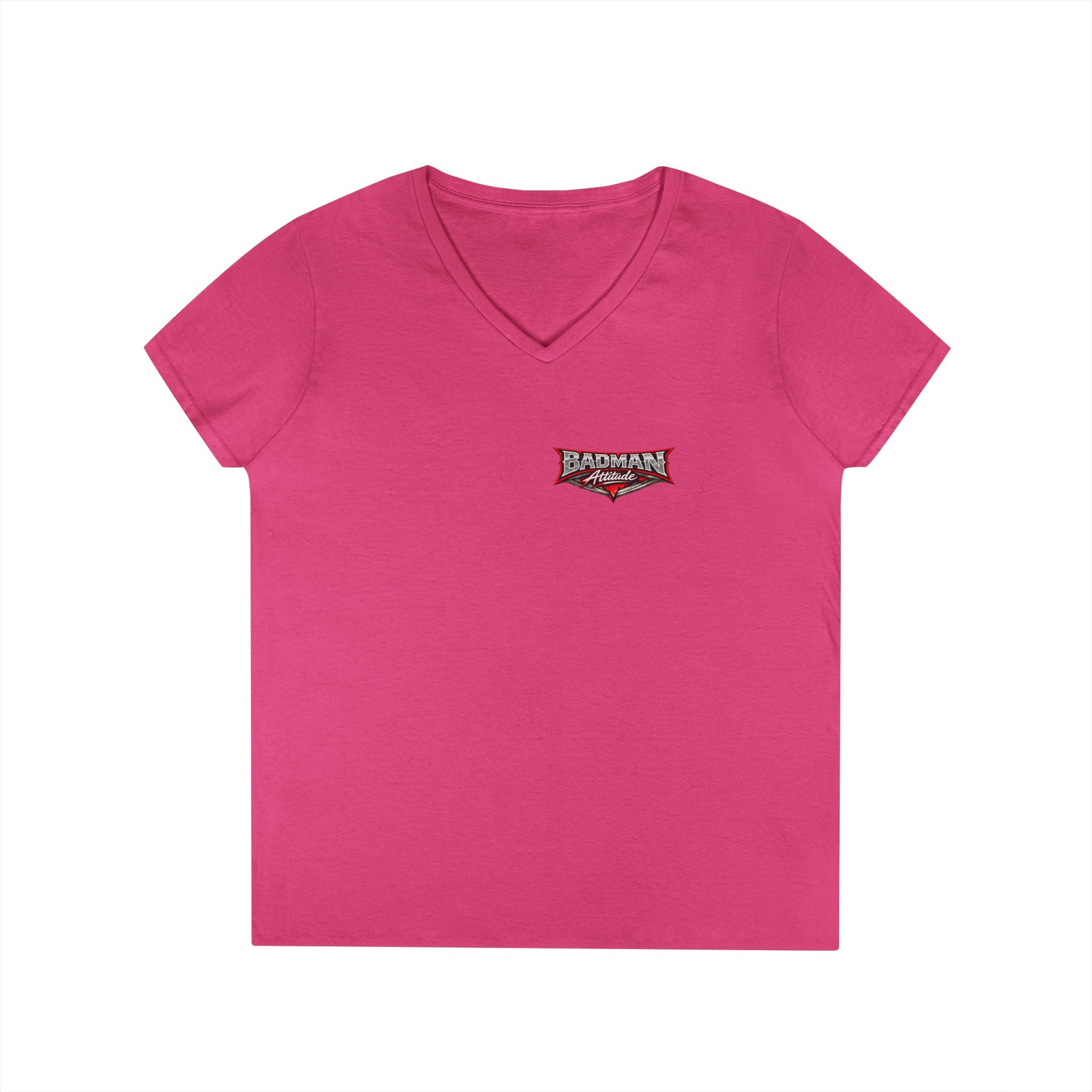 "Who Needs Roses? Give Me Red Flags" Graphic Tee — V-Neck T-Shirt