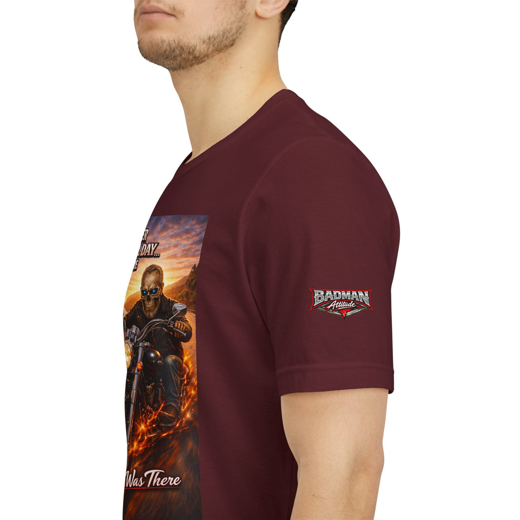 "It's Another Beautiful Day Somewhere / Wish I Was There" Biker Shirt