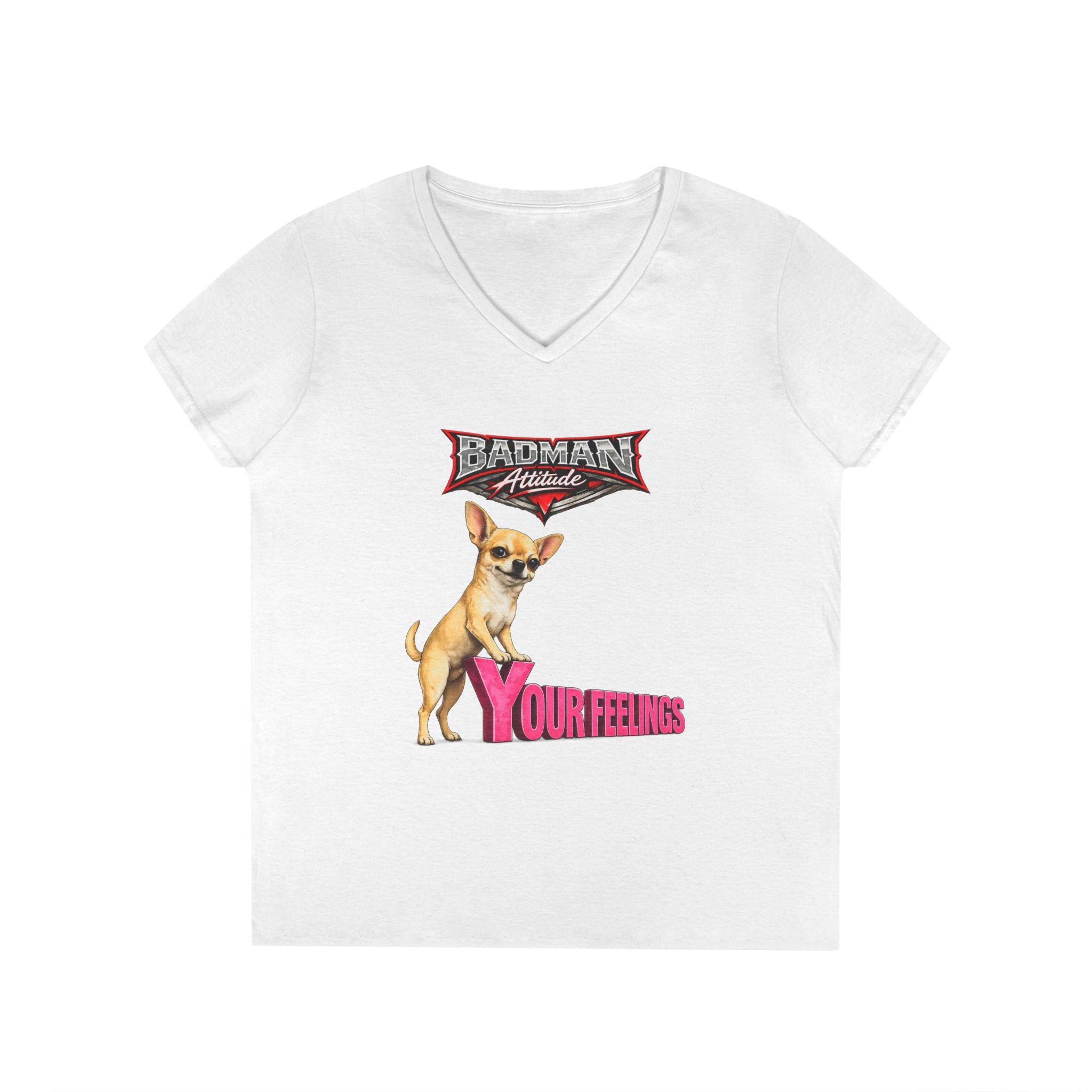 Cheeky Chihuahua "Your Feelings" Graphic Tee