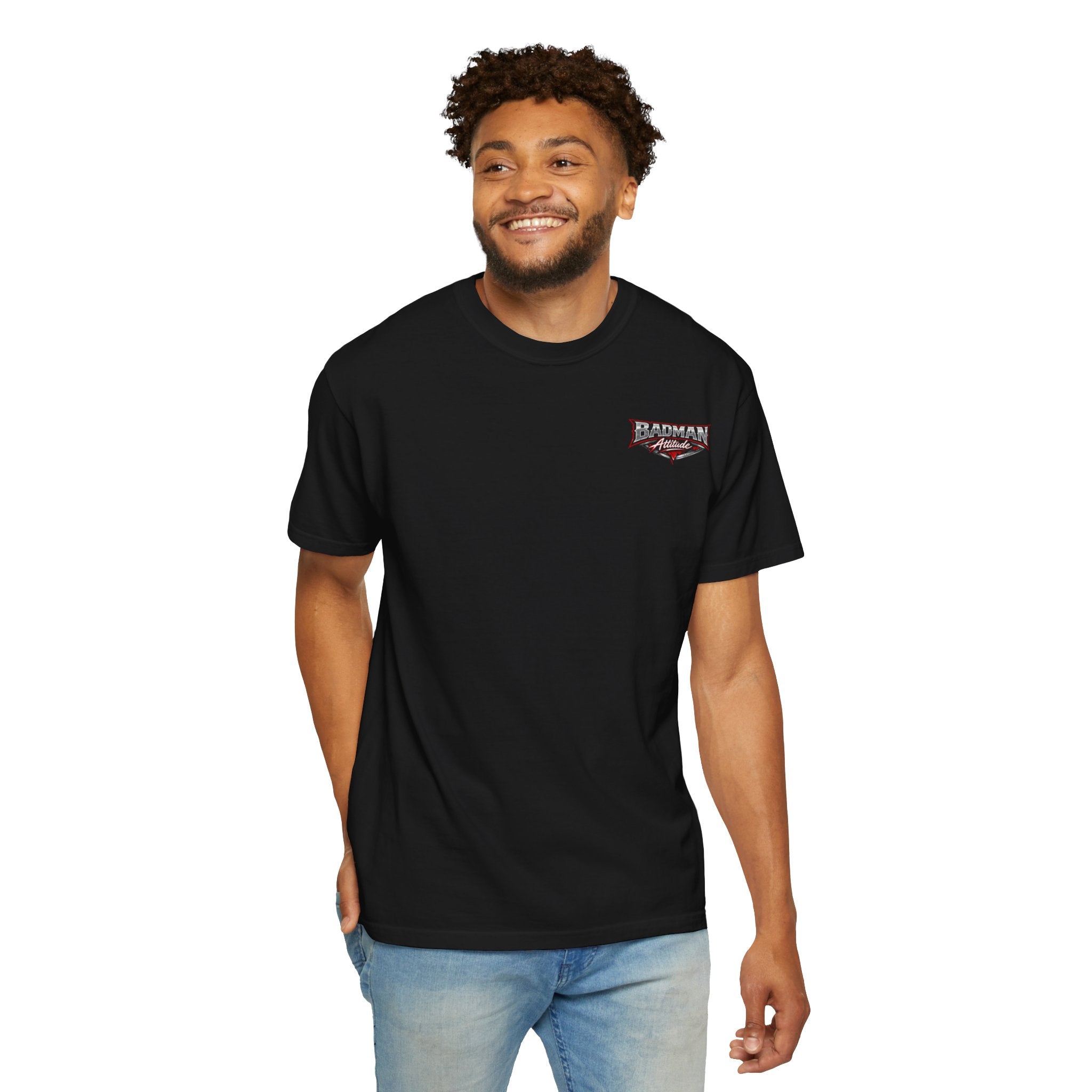 A Girlfriend Would Be Nice | Funny Motorcycle Biker T-Shirt – Front Logo & Back Graphic