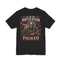 If I’m the Voice of Reason… We’re F*cked Skull Biker Shirt