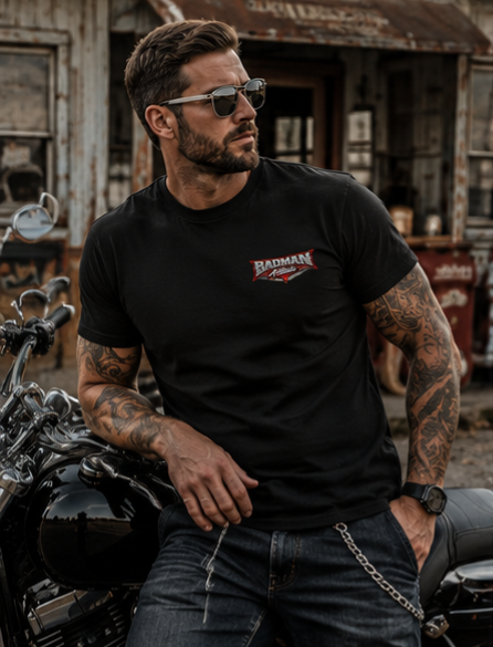 "My Wife's Vibrator" Funny Motorcycle Rider Graphic Tee