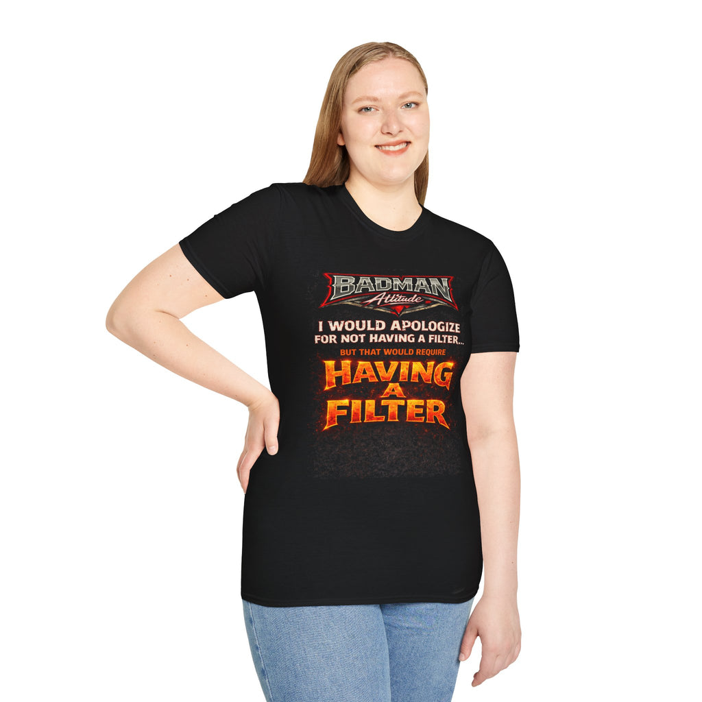 'Having a Filter' Graphic T-Shirt