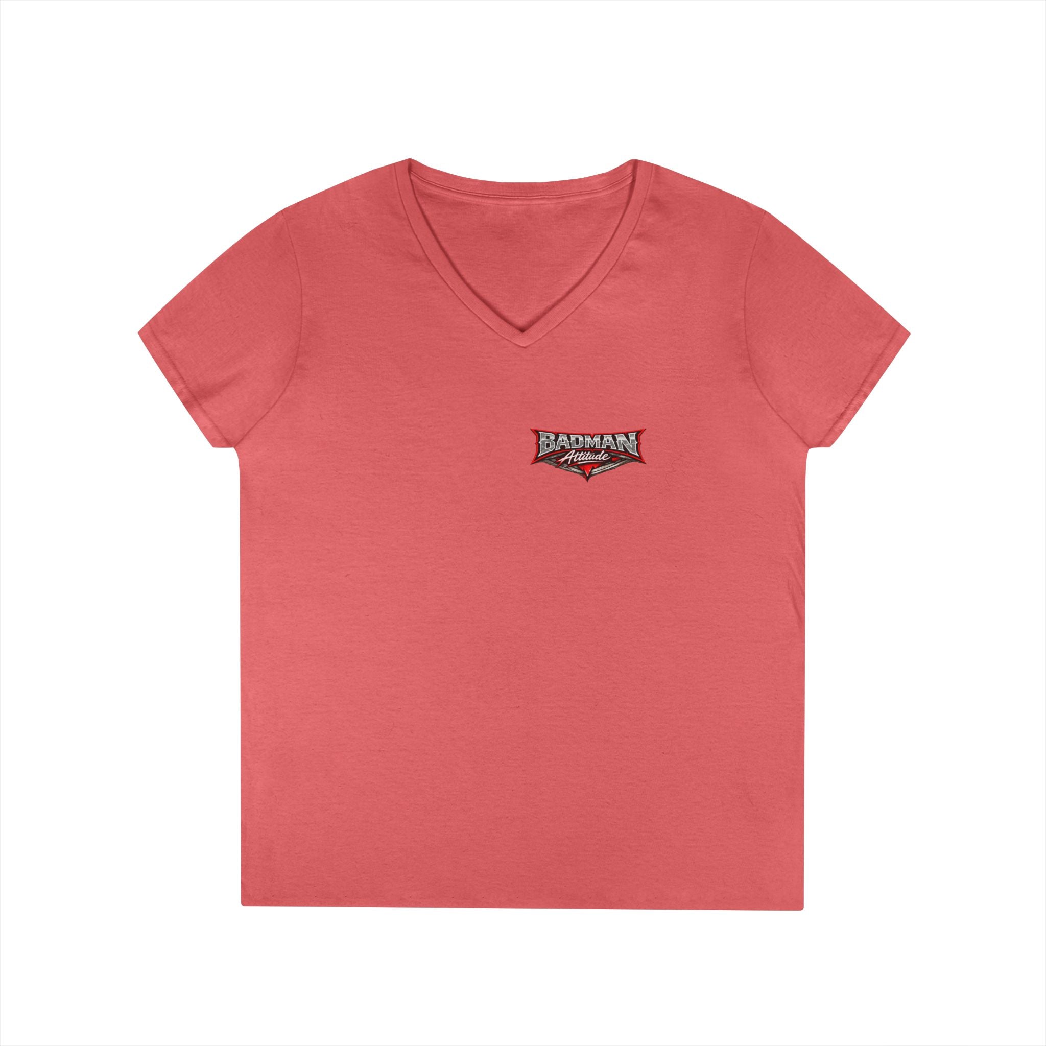 "Who Needs Roses? Give Me Red Flags" Graphic Tee — V-Neck T-Shirt