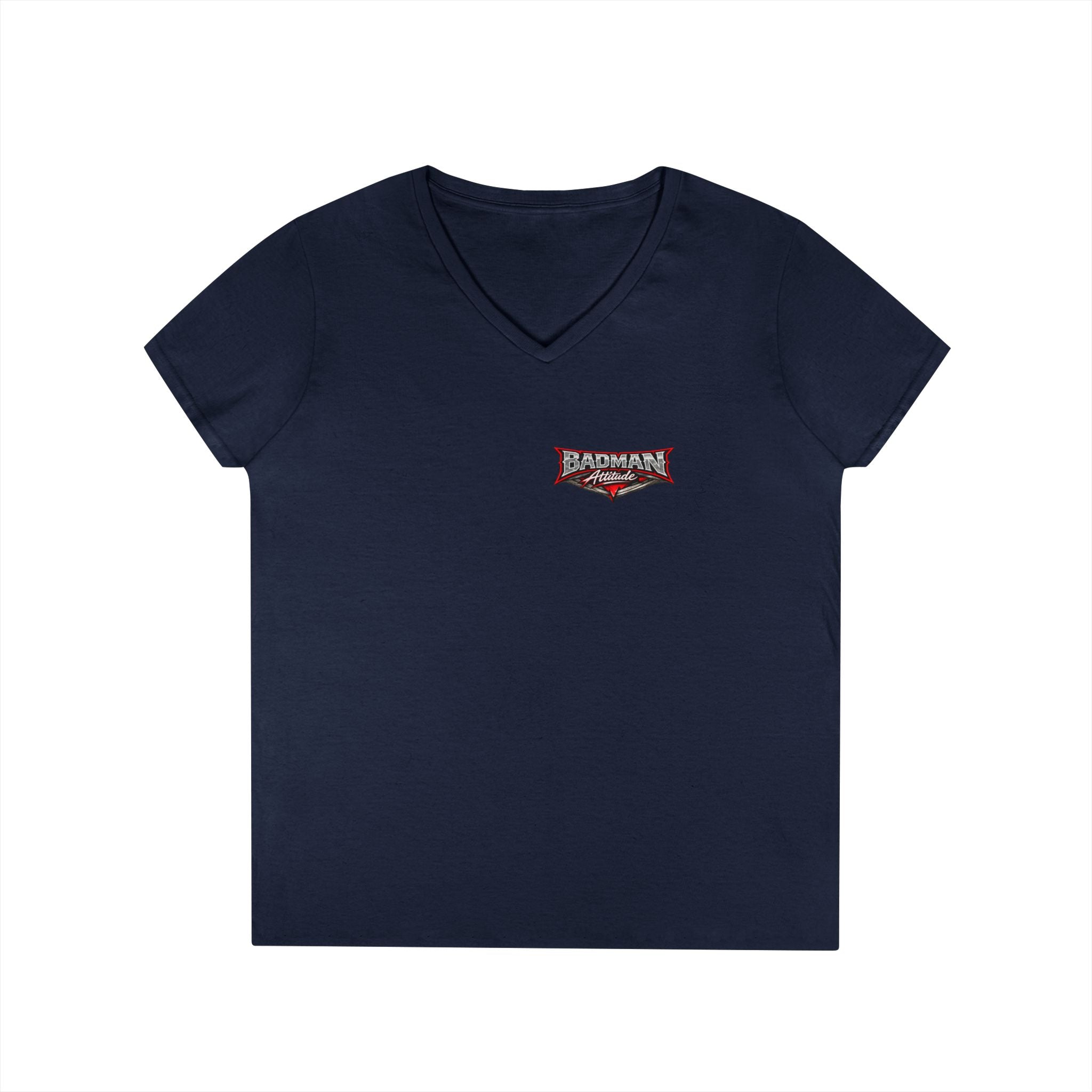 "Who Needs Roses? Give Me Red Flags" Graphic Tee — V-Neck T-Shirt