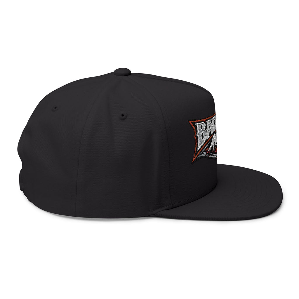 Badman Attitude Embroidered Flat Bill Cap