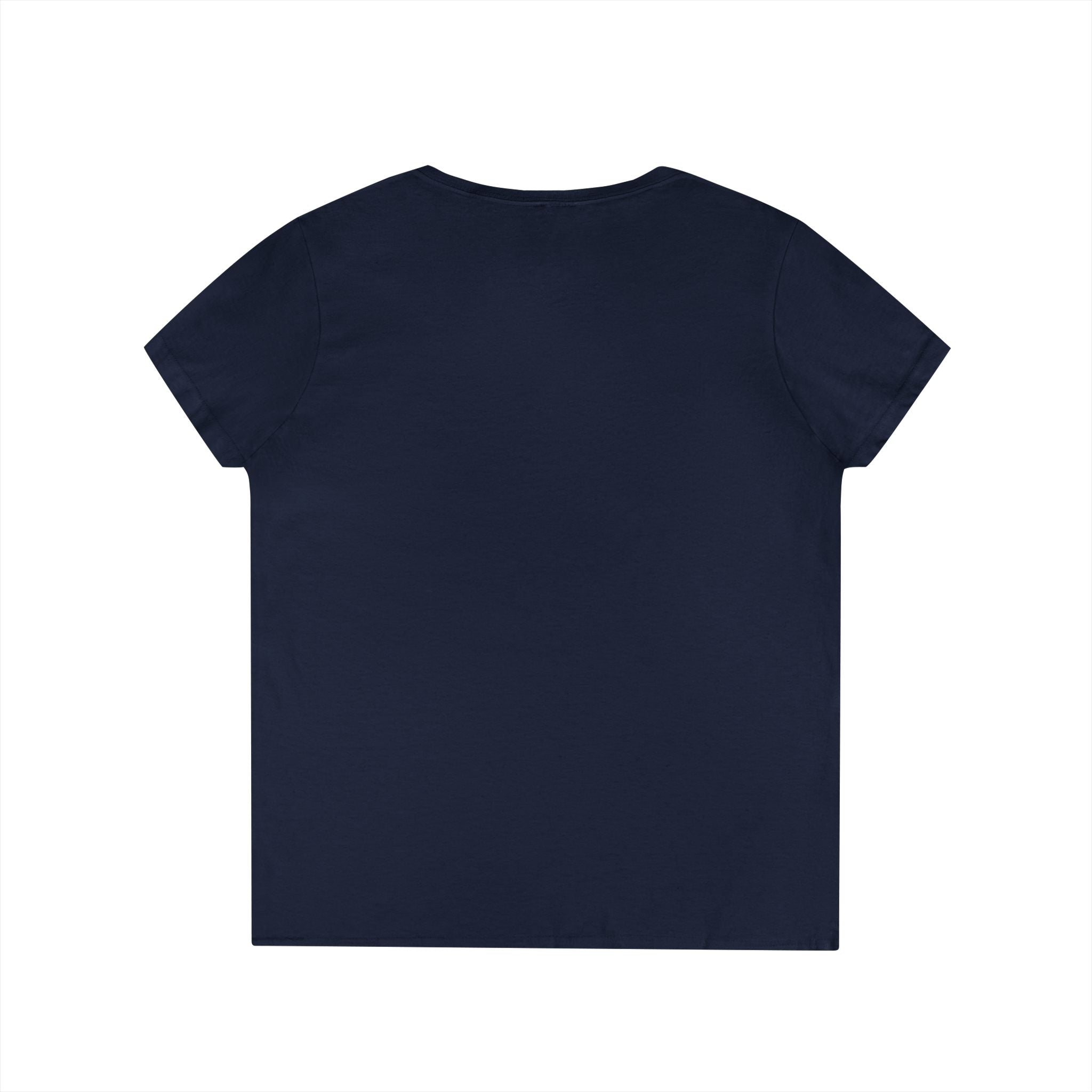 'Badman Attitude' Graphic Tee — Ladies' V-Neck T-Shirt Neon