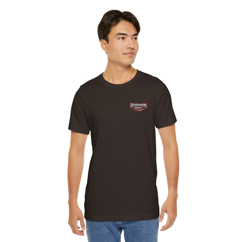 "Equal Opportunity Asshole" Graphic Tee with Skull & Flames (Proceed With Caution)