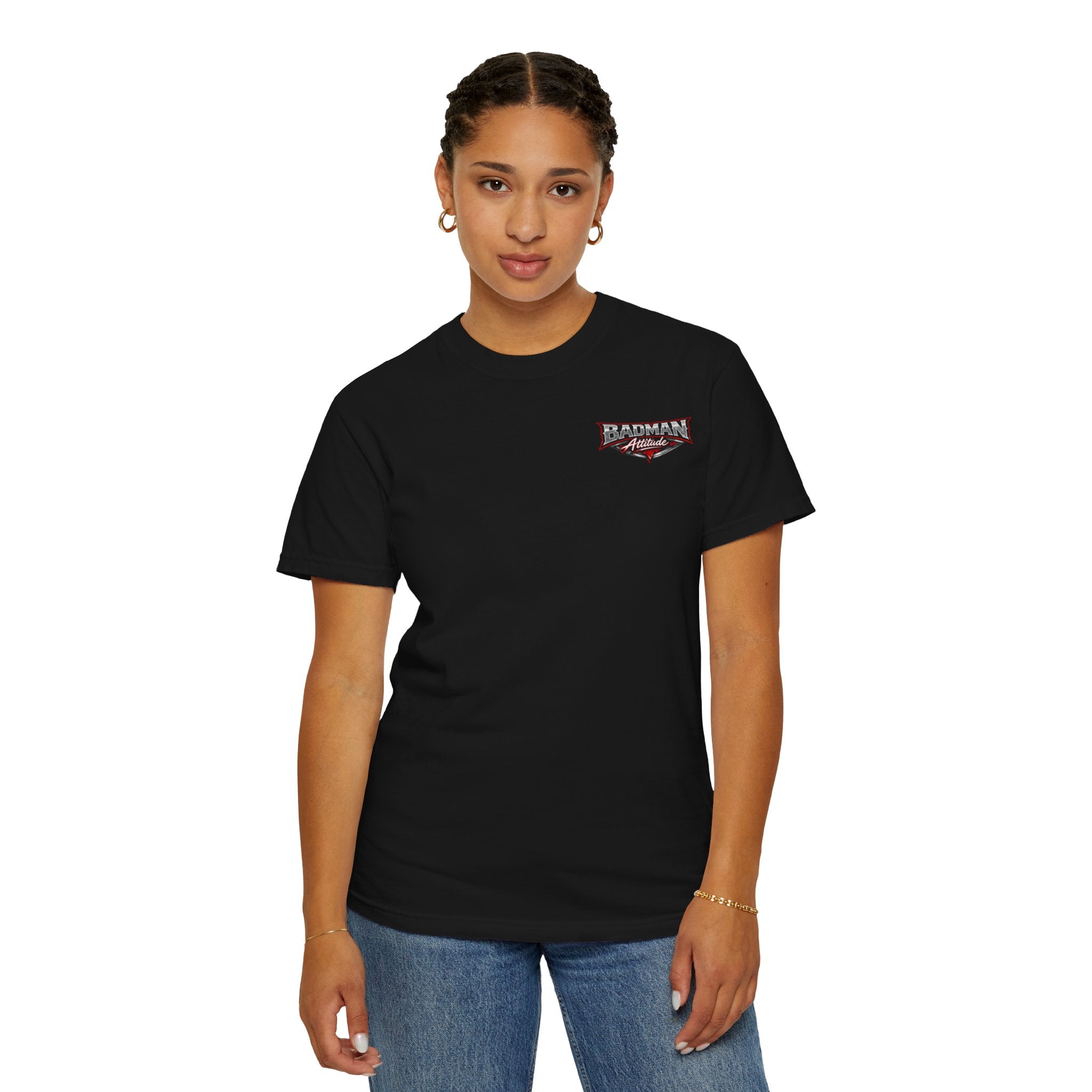 A Girlfriend Would Be Nice | Funny Motorcycle Biker T-Shirt – Front Logo & Back Graphic
